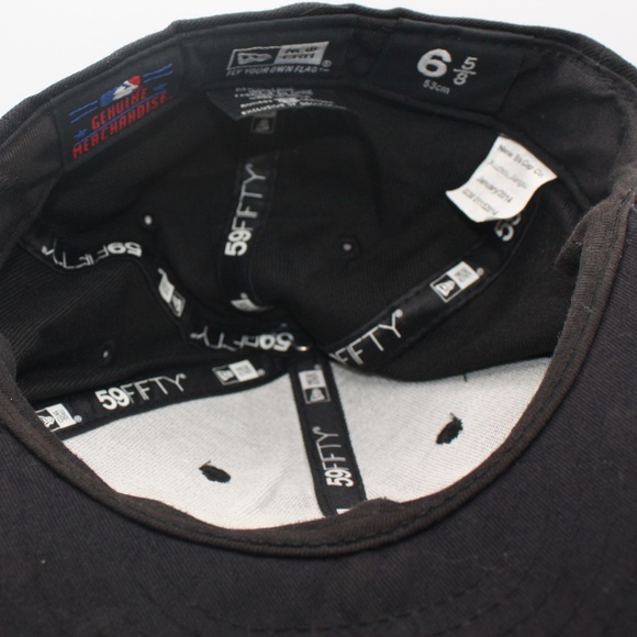 NEW ERA 59FIFTY MLB Toronto Blue Jays Black Hat 2014 - 6 5/8 Fitted Baseball Cap - Picture 8 of 10